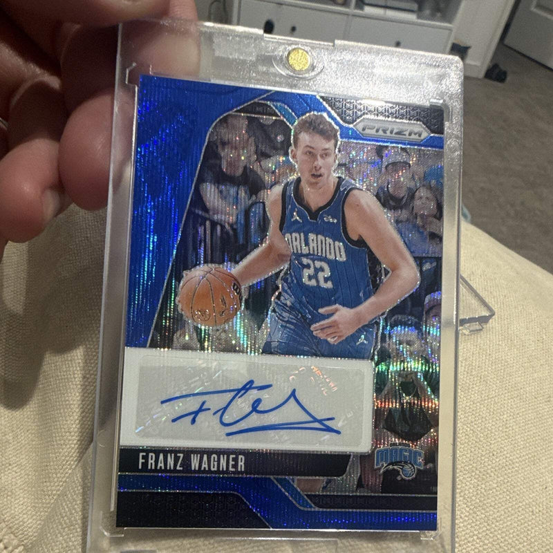 Franz Wagner Signatures in Orange SIO FWM Panini Prizm 2024 25 Auto0