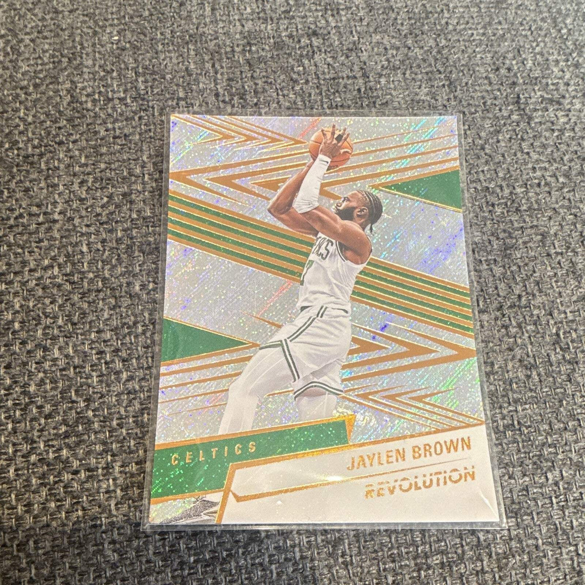 Panini 2024 25 Revolution Jaylen Brown Parallel/Variety Boston Celtics #922
