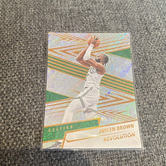 Panini 2024 25 Revolution Jaylen Brown Parallel/Variety Boston Celtics #922