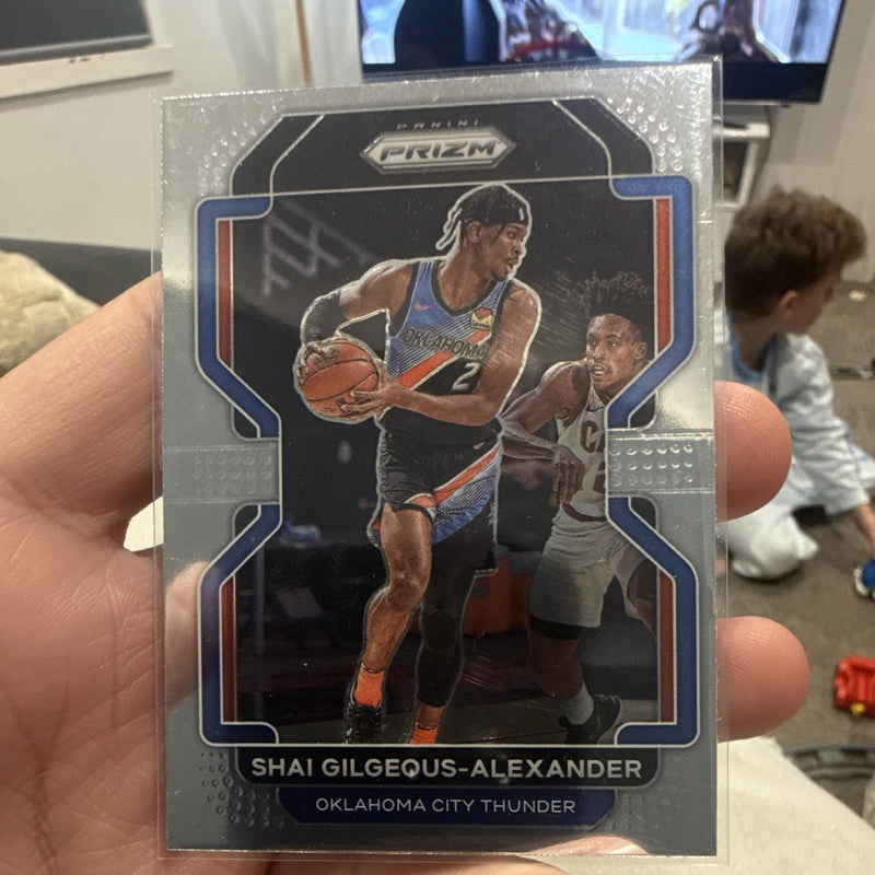 Panini Prizm 2021 22 Shai Gilgeous Alexander Base Set 238 Thunder0