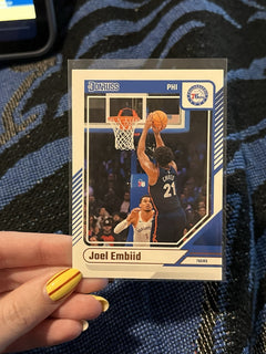 Panini Donruss 2024 25 Joel Embiid Base Set Philadelphia 76ers #280