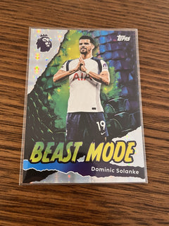 Dominic Solanke Beast Mode Topps Premier League 2025/26 436 Tottenham0