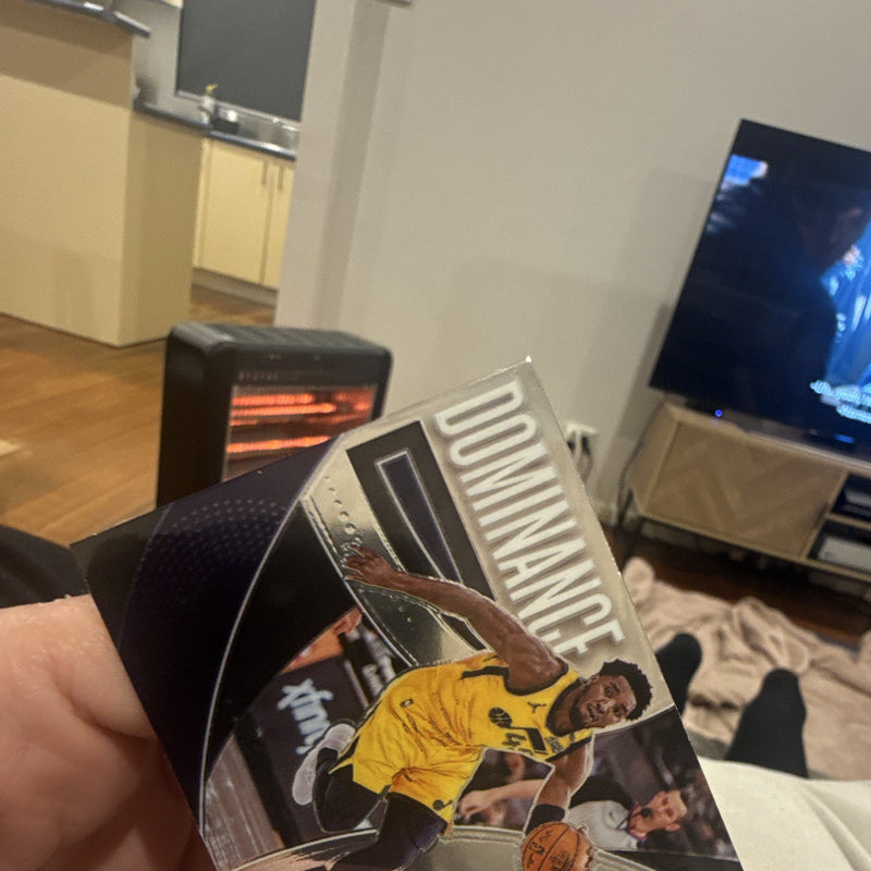 Panini 2021 22 Prizm Basketball Dominance Insert Donovan Mitchell Utah Jazz #113
