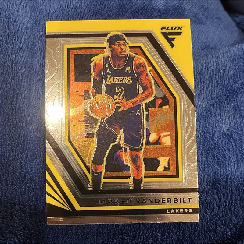 Panini Flux Basketball 2022 23 Jarred Vanderbilt Base Set LA Lakers No. 90