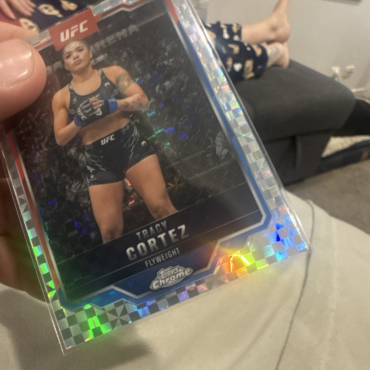 Topps Chrome UFC Tracy Cortez #134 Parallel/Variety 2025 MMA Trading Card3