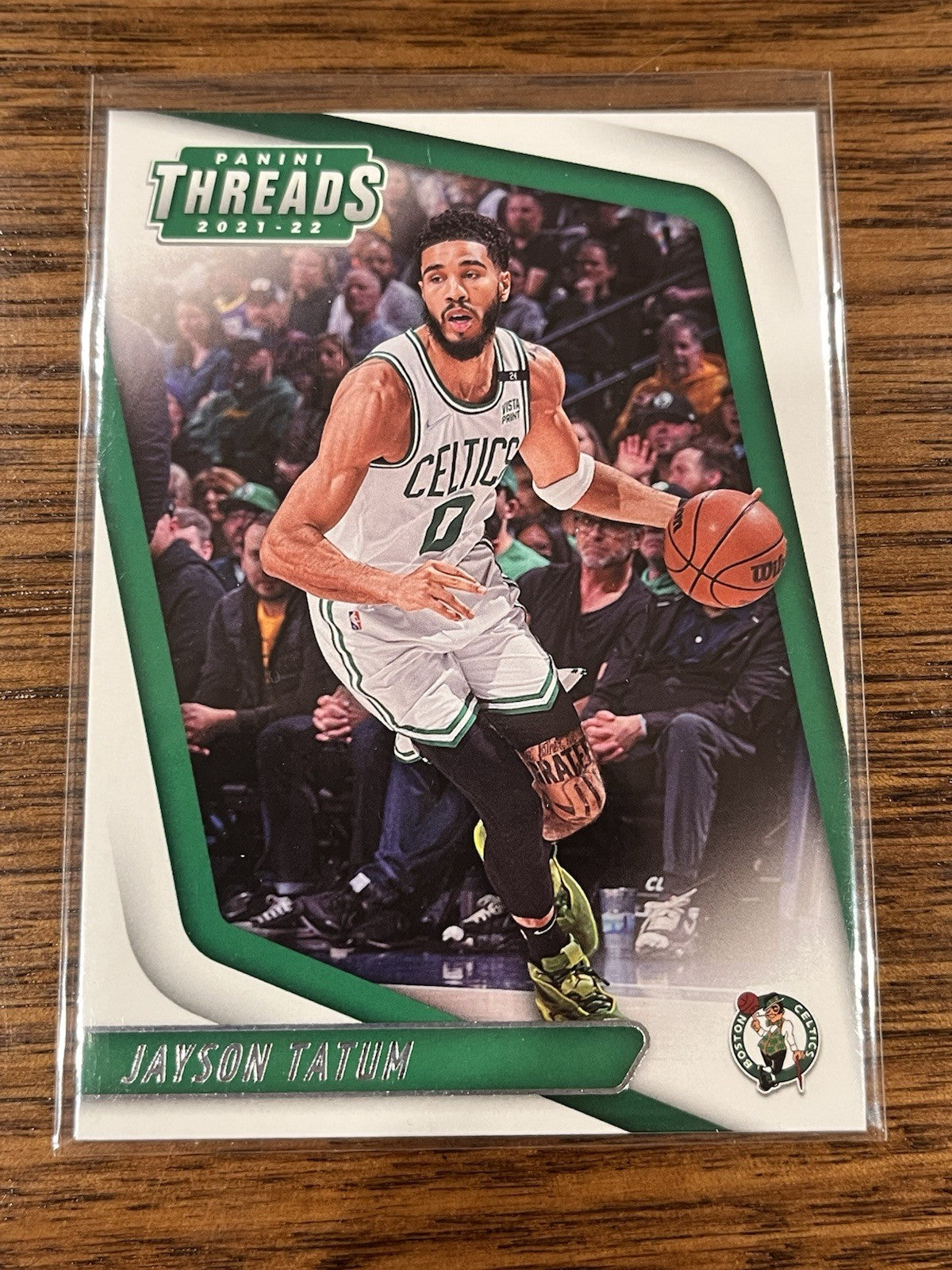 Panini 2021 22 Chronicles Threads Jayson Tatum Base Boston Celtics 961