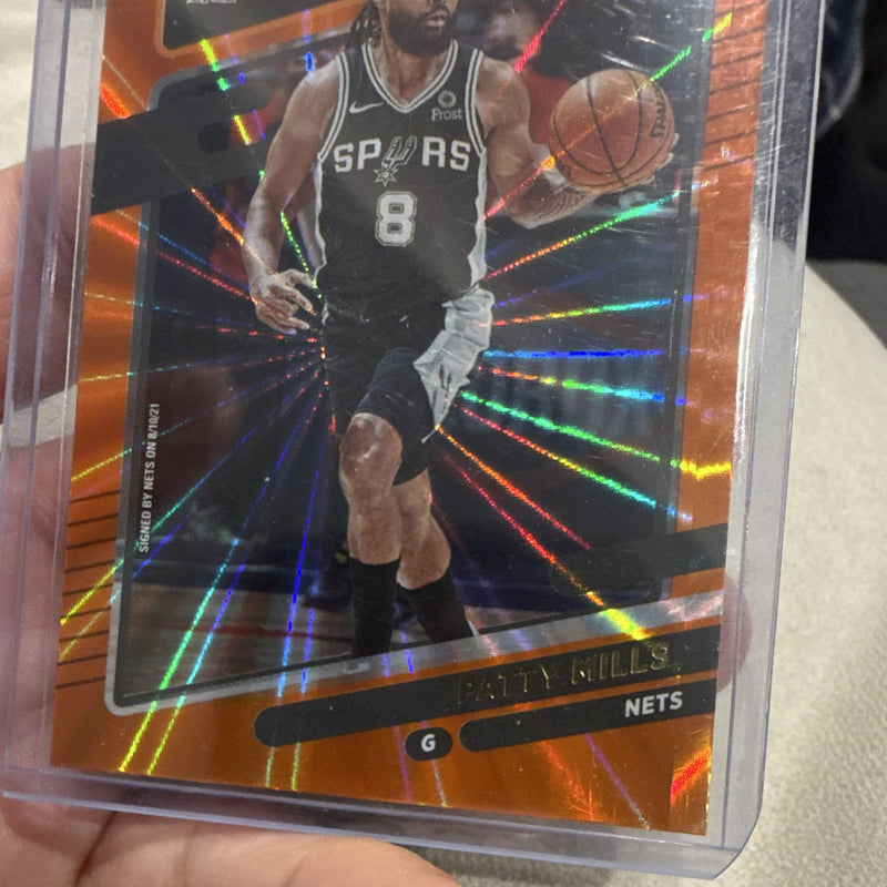 2021-22 Panini Donruss Patty Mills Parallel/Variety Brooklyn Nets #491