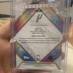 Topps Inception Dylan Harper Rookie San Antonio Spurs 2026 #351
