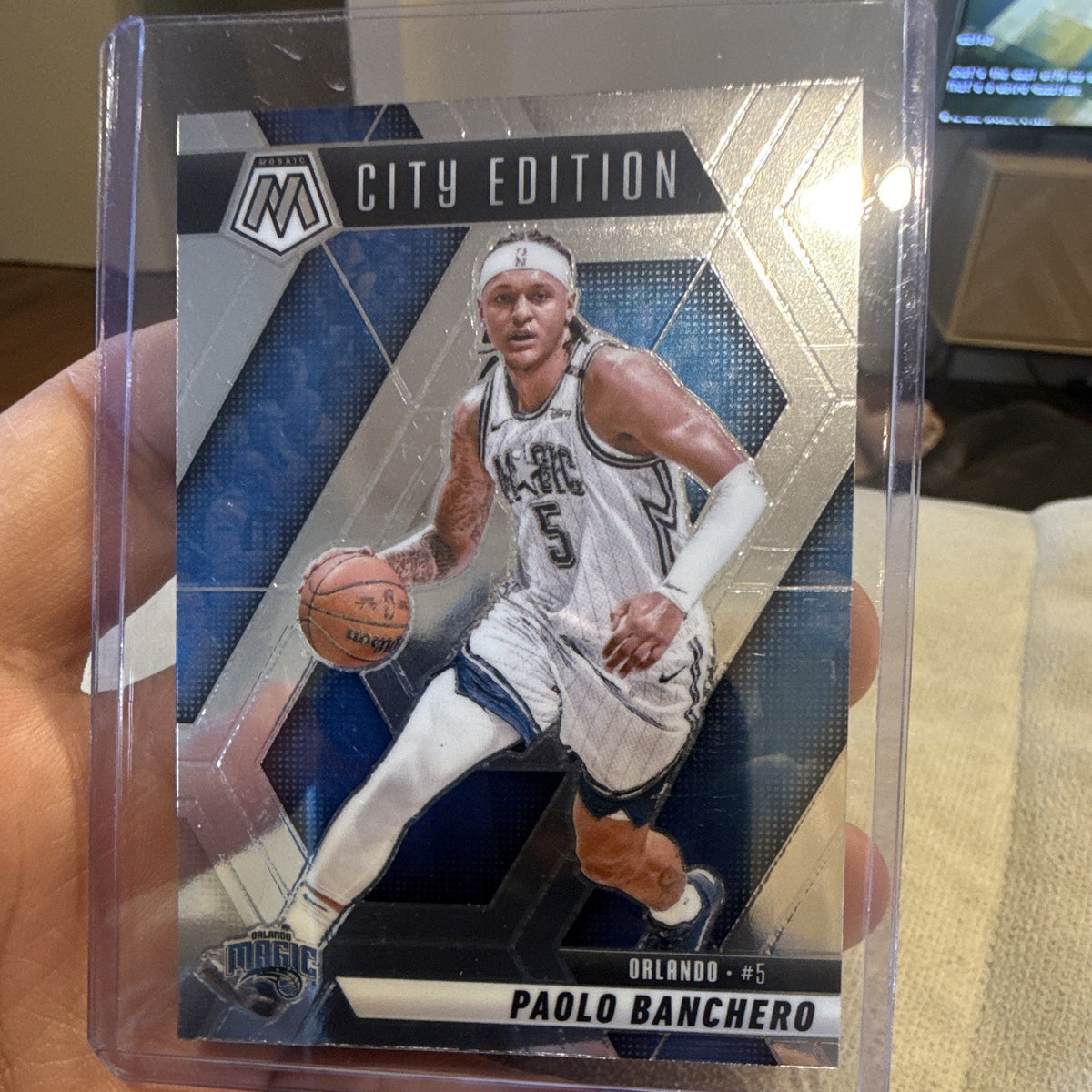 Panini Mosaic 2024 25 City Edition Insert Paolo Banchero Orlando Magic 2830