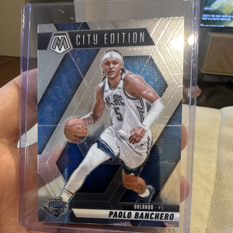 Panini Mosaic 2024 25 City Edition Insert Paolo Banchero Orlando Magic 2830