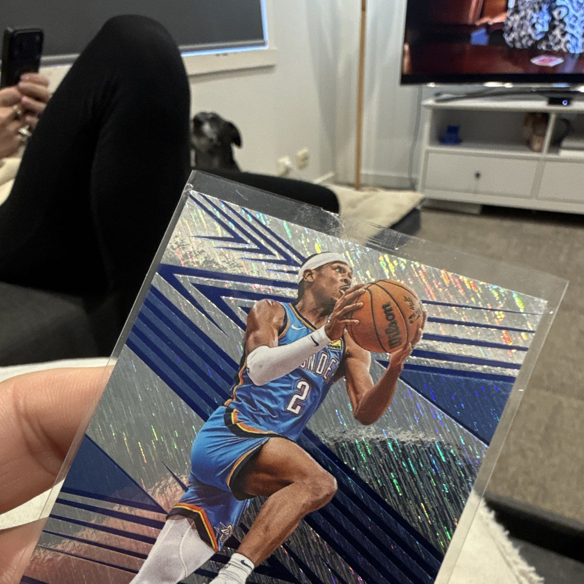 Panini 2024 25 Revolution Storm Shai Gilgeous Alexander 8 OKC Thunder2