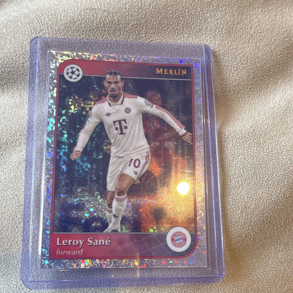 Topps Merlin Collections UEFA Champions League Leroy Sané FC Bayern #13 Parallel0