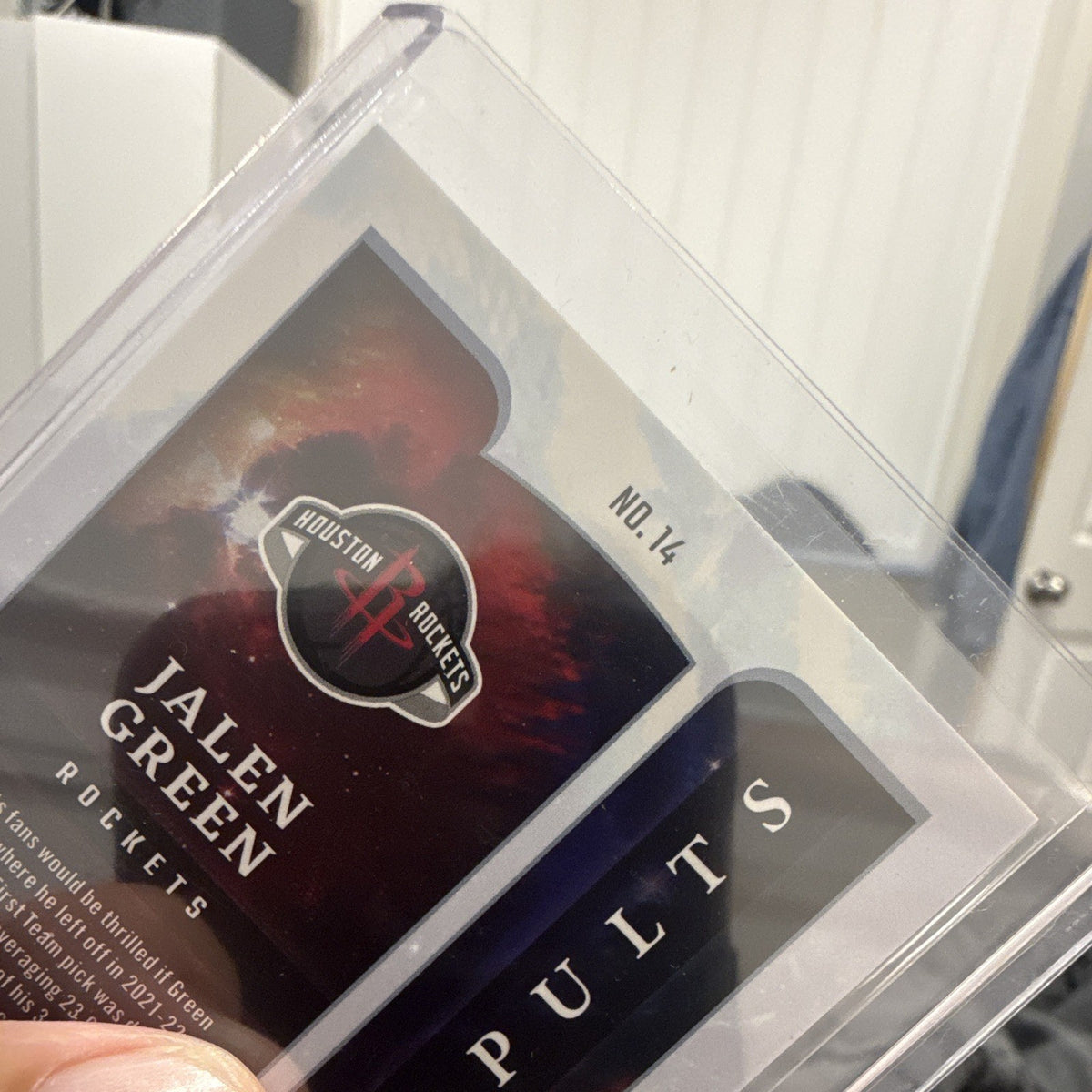 Panini 2022 23 Origins Basketball Catapults Insert Jalen Green Rockets No. 142
