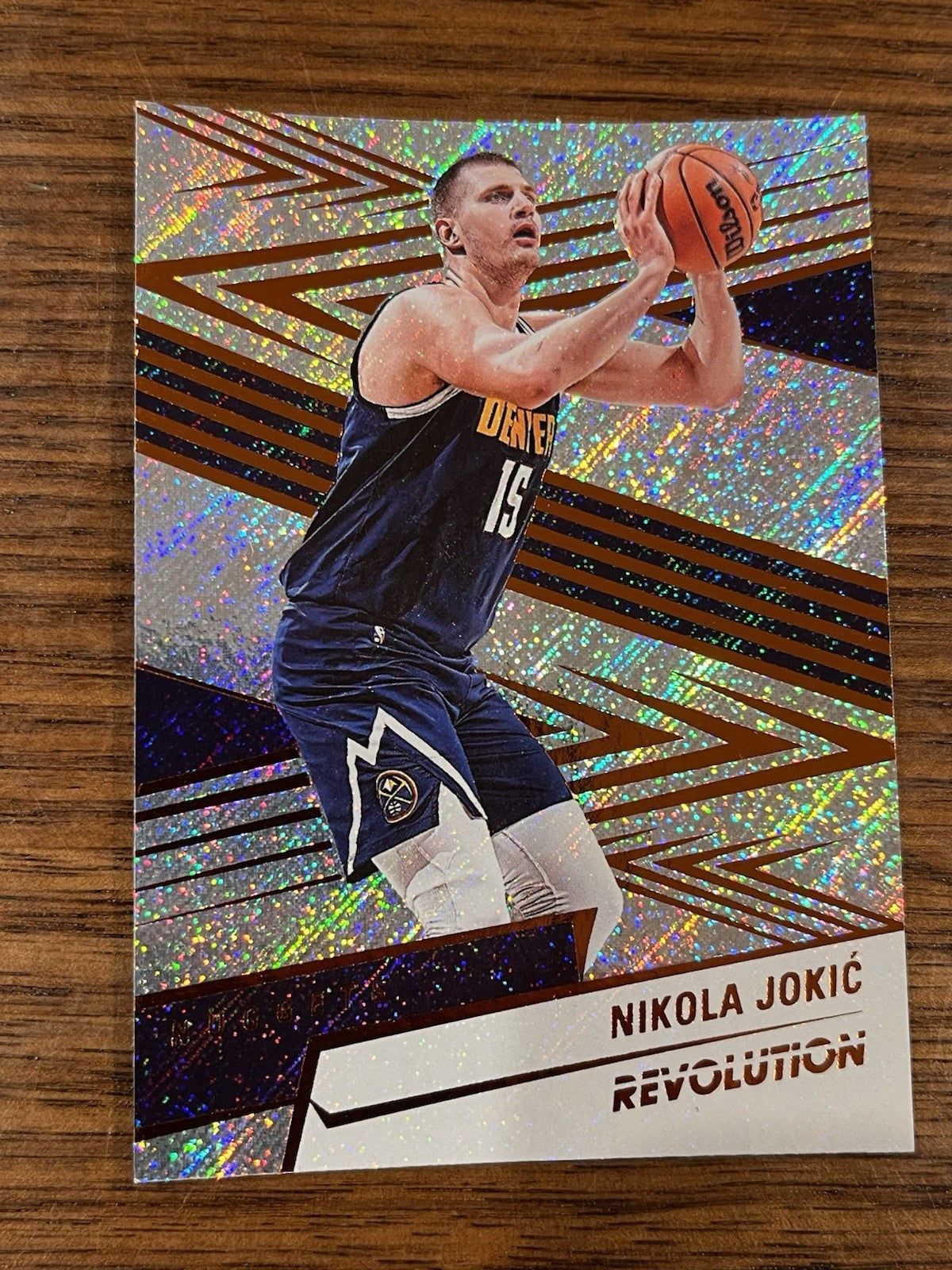 Panini 2024 25 Revolution Basketball Parallel/Variety Nikola Jokić 76 Nuggets1