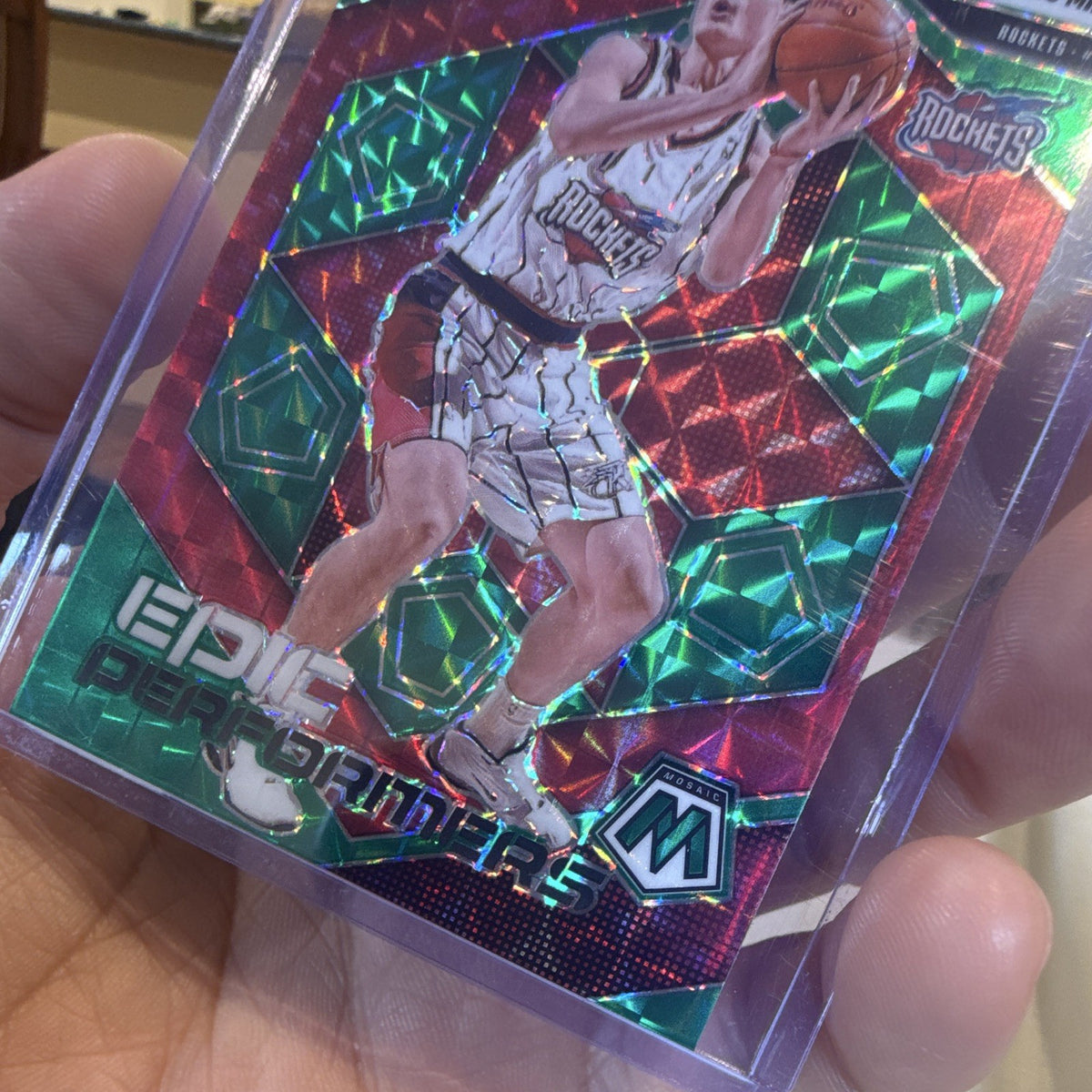 Panini 2024 25 Mosaic Epic Performers #20 Yao Ming Houston Rockets3