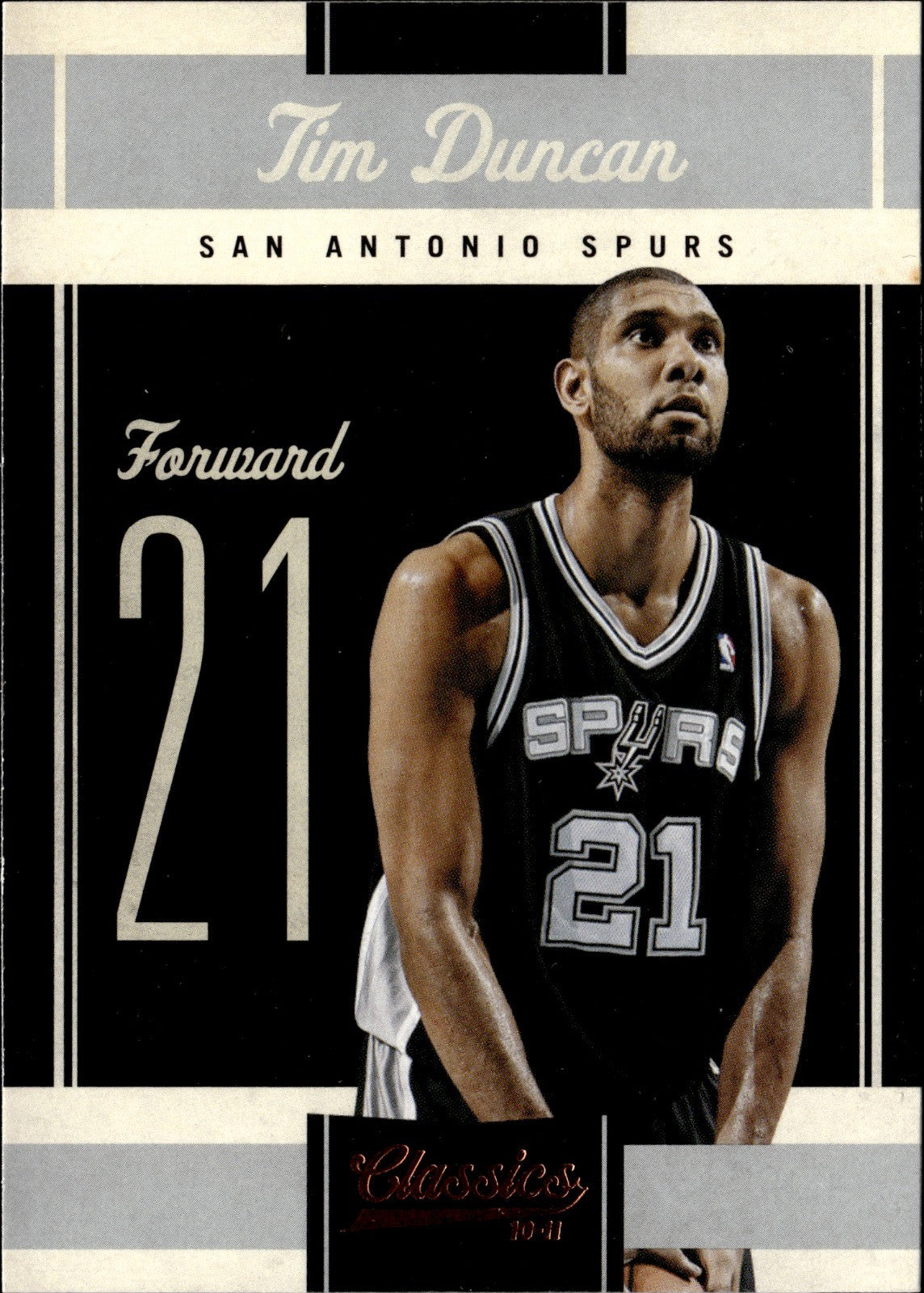 Tim Duncan Base Panini Classics 6 NM0