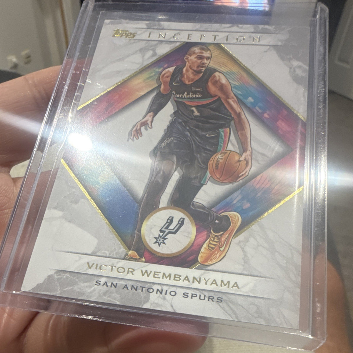 Topps Inception Victor Wembanyama Sports Trading Card 34 Spurs NBA 20263