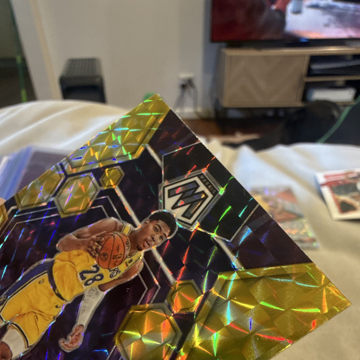 Panini 2022 23 Mosaic Basketball Rui Hachimura Parallel/Variety #139 Lakers2