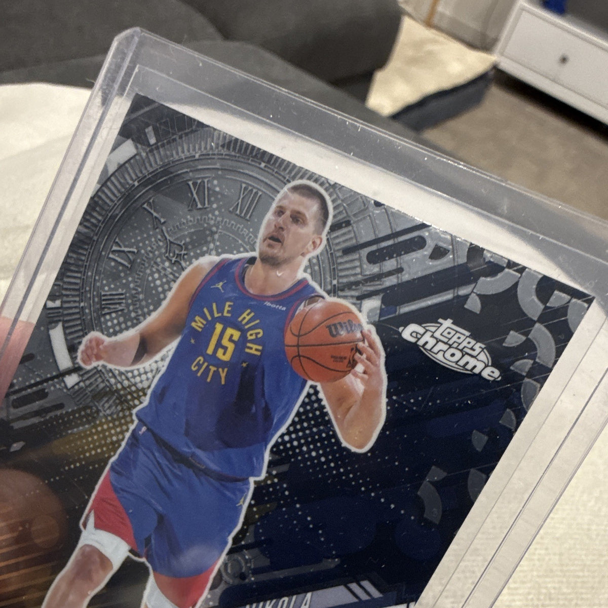 Topps Nikola Jokić GO TIME Insert GT-9 Topps Chrome Denver Nuggets 2024-252