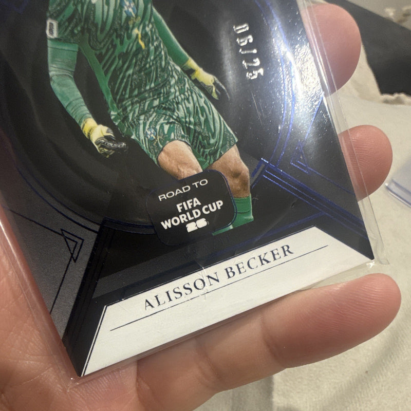 Panini Noir Road to FIFA World Cup 26 Alisson Becker #69 06/25 Brazil4