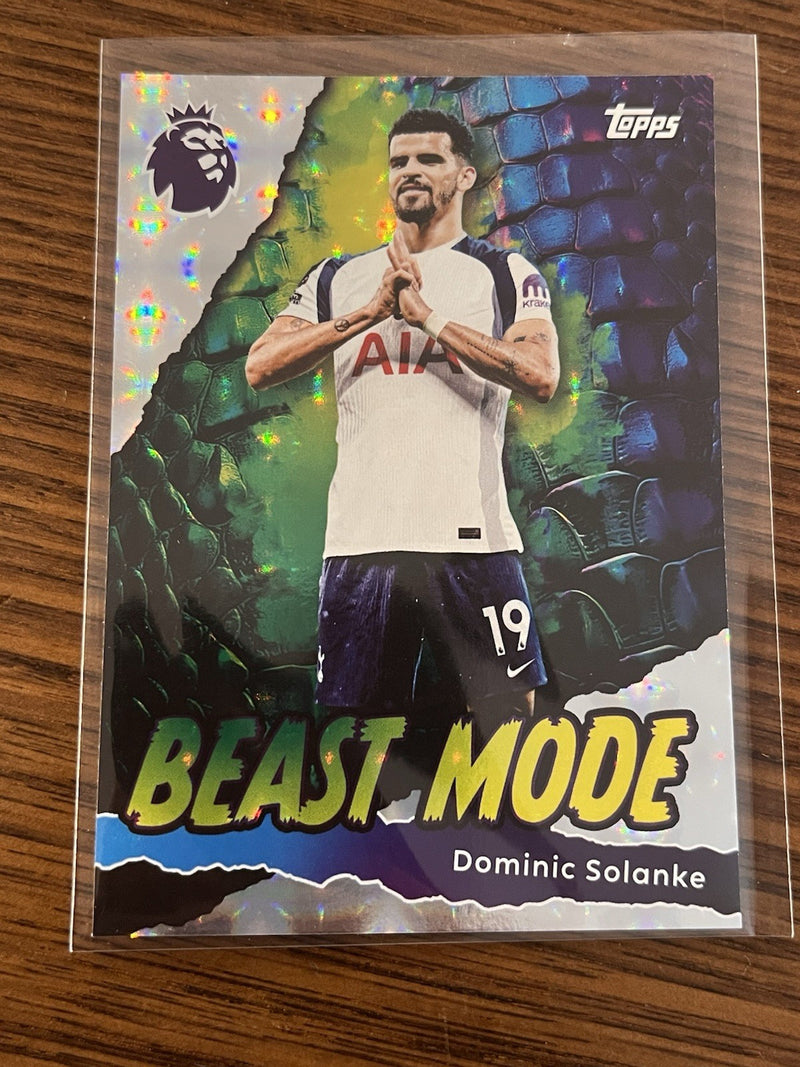 Topps Premier League 2025/26 Beast Mode Parallel Dominic Solanke Spurs 4361