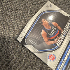 Panini 2024 25 Prizm Ausar Thompson Detroit Pistons #90 Serial #141/2252