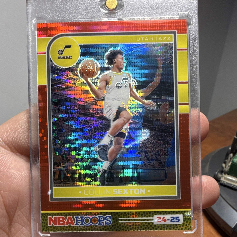 Panini 2024 25 Hoops Collin Sexton Parallel/Variety Utah Jazz No. 350