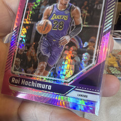 Panini Donruss Optic Basketball Rui Hachimura Prizm Los Angeles Lakers 183