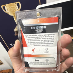 Topps Rio Ngumoha Rookie Liverpool FC UEFA Champions League #191 RC 081/2994