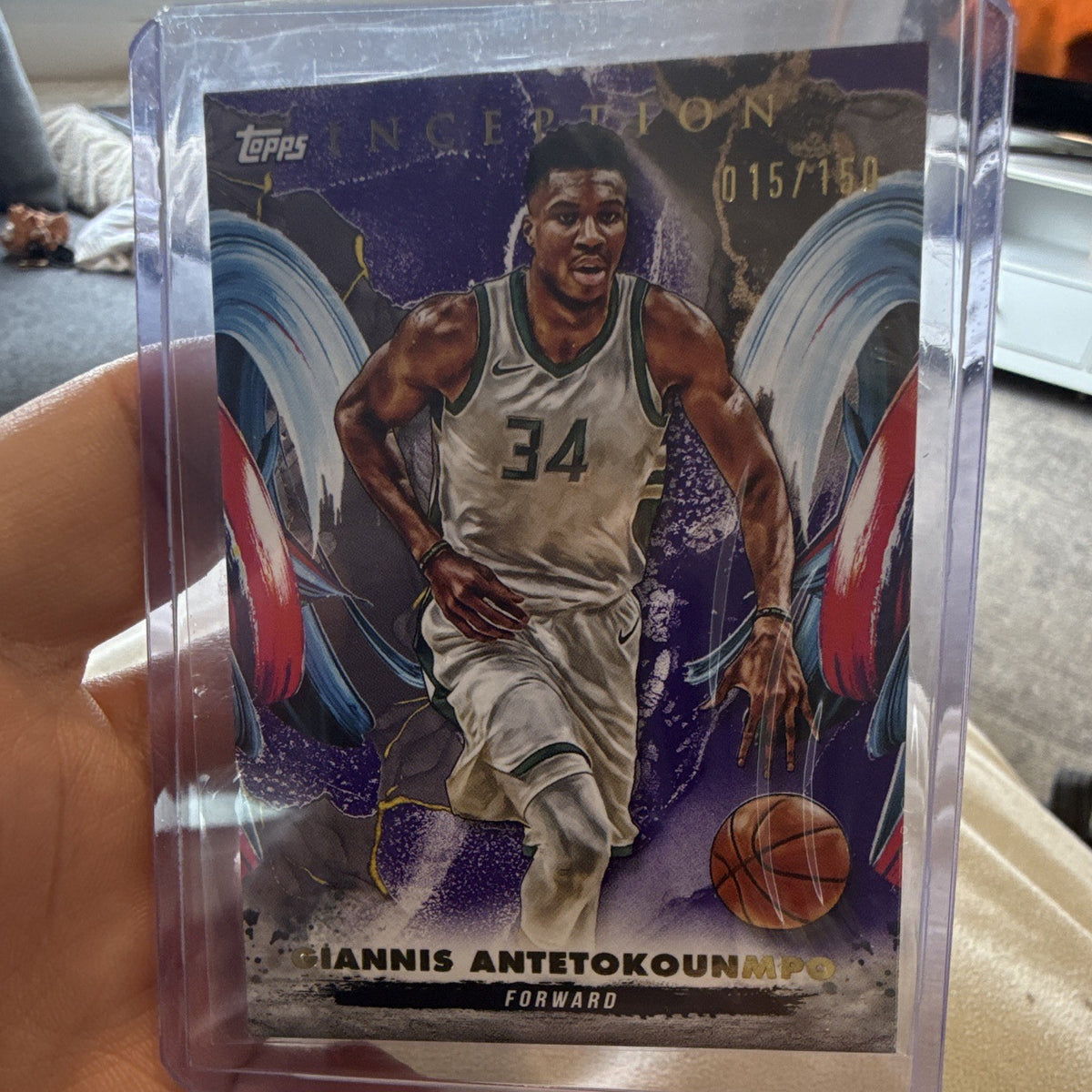 Topps Inception Giannis Antetokounmpo Milwaukee Bucks 2023 24 #67 15/1500