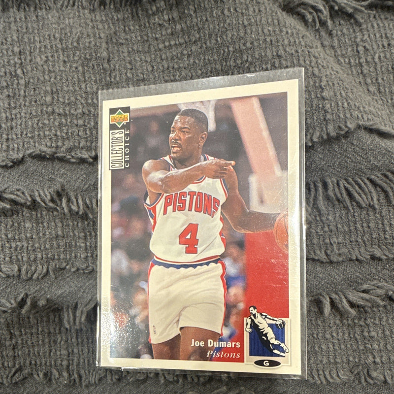 Upper Deck Collector's Choice 1994 Joe Dumars Detroit Pistons #104 Base0