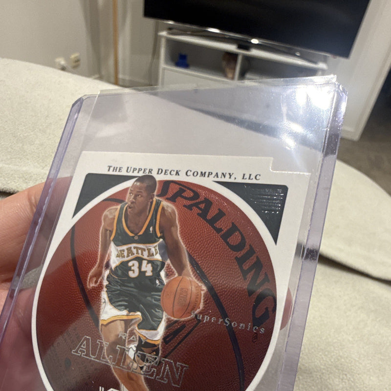 Upper Deck R. Allen Standing O Insert #73 Seattle SuperSonics 2003 Basketball2