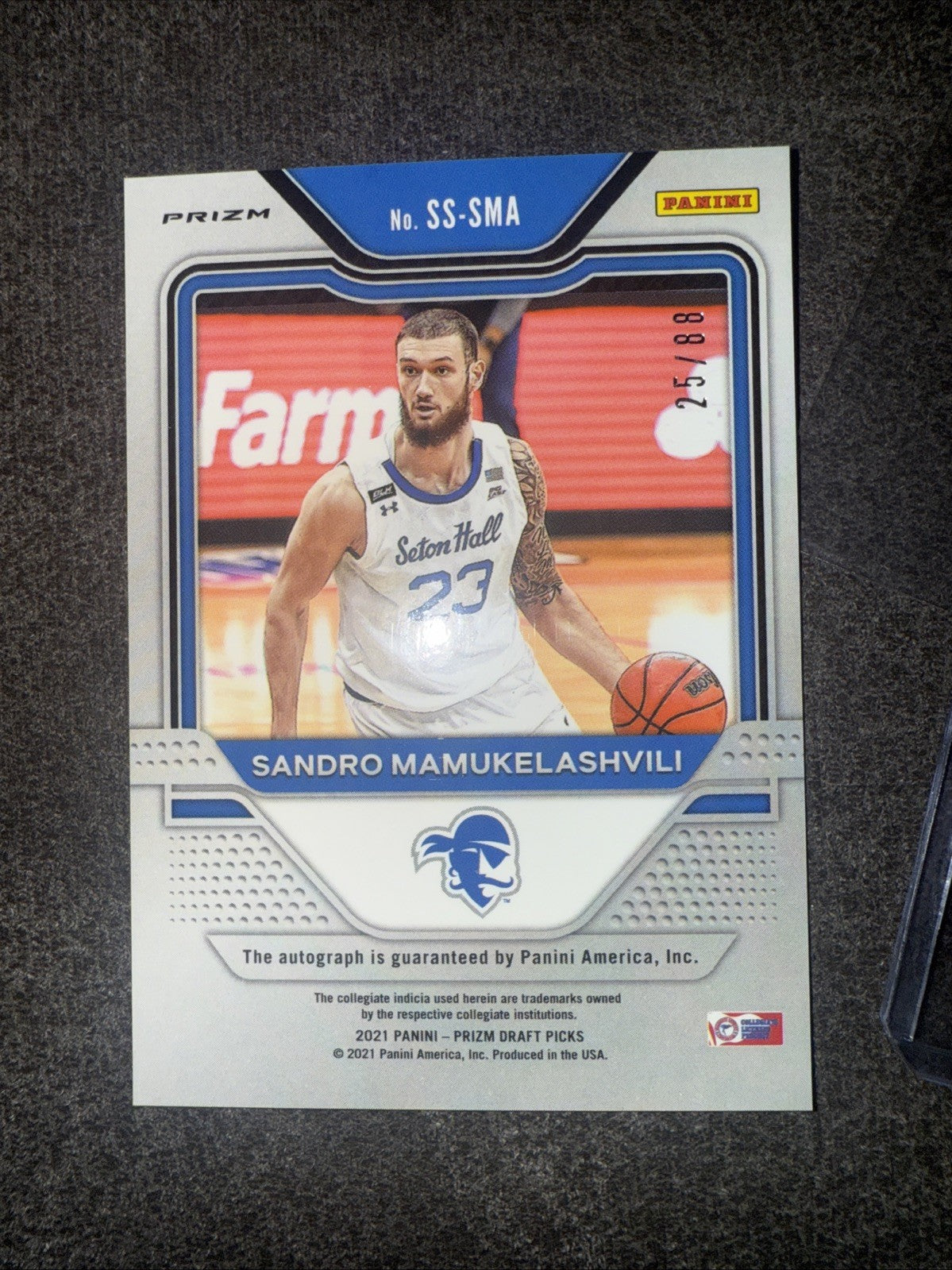 Sandro Mamukelashvili Rookie Auto /882