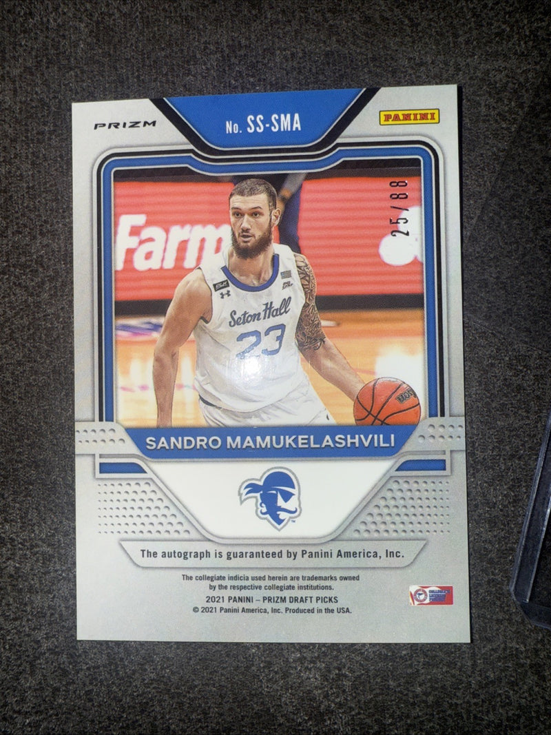 Sandro Mamukelashvili Rookie Auto /882