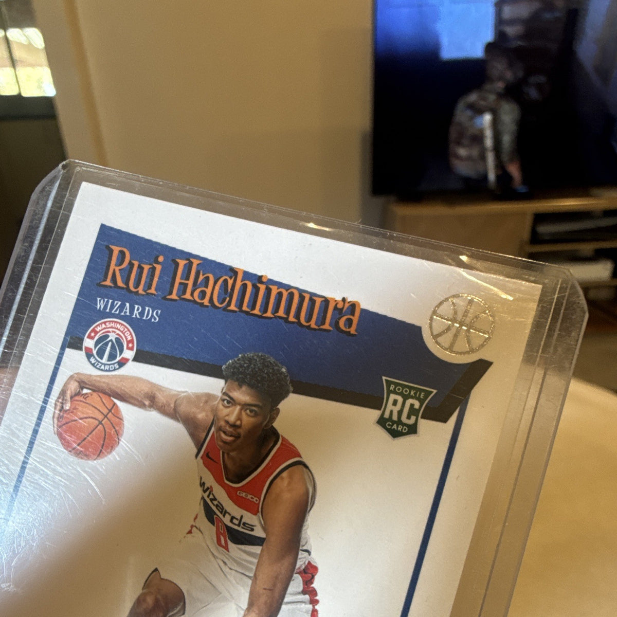 Panini 2019 20 NBA Hoops Tribute Rui Hachimura Rookie RC Wizards #3002