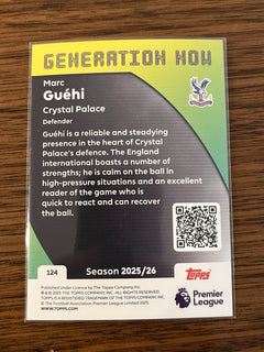 Marc Guéhi Generation Now Topps Premier League Crystal Palace 124 2025/262