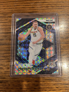 Panini 2024 25 Mosaic Nikola Jokić Epic Performers No. 8 Prizm Denver Nuggets0