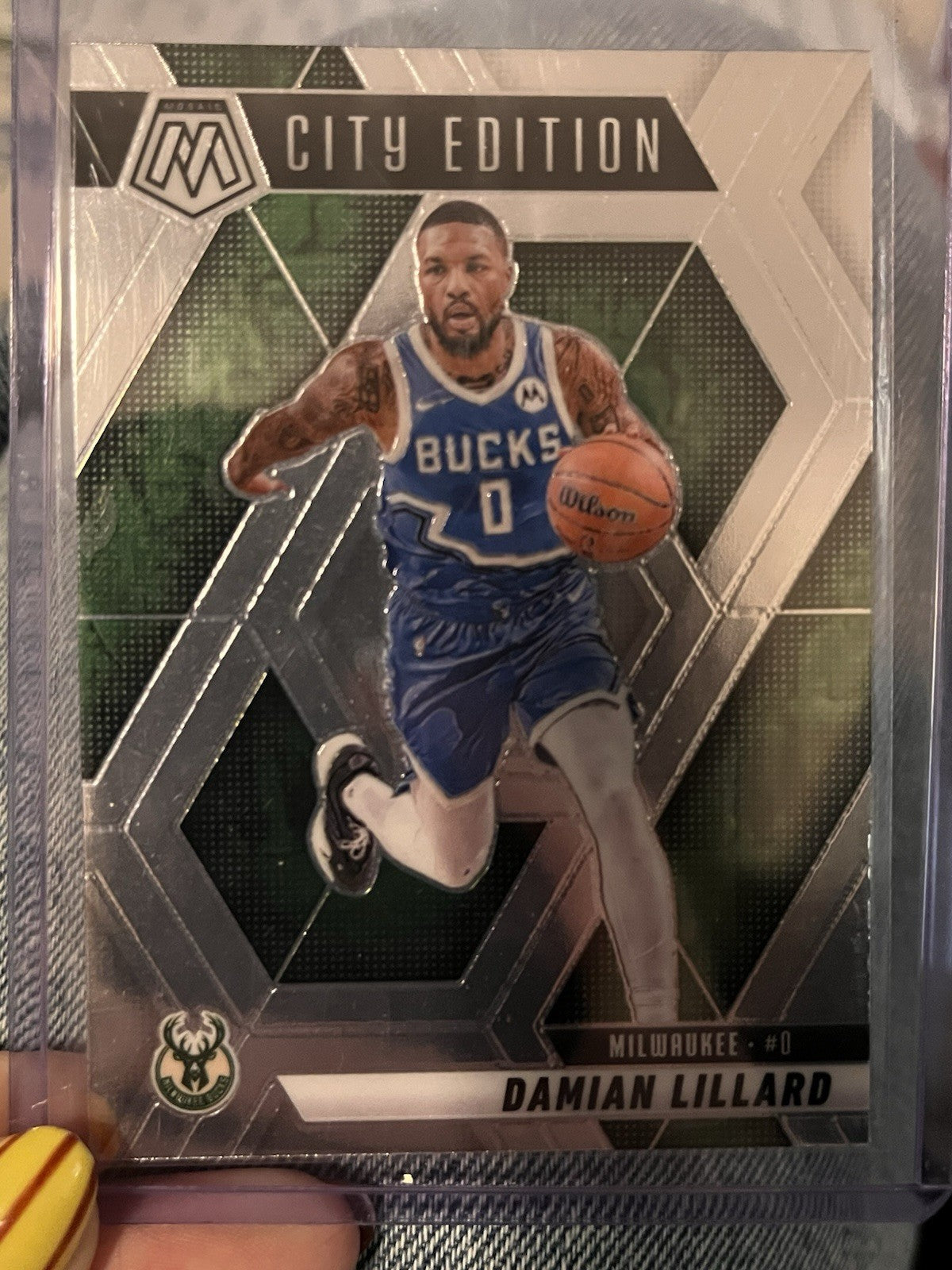 Panini Mosaic 2024-25 City Edition Insert Damian Lillard Bucks #2851