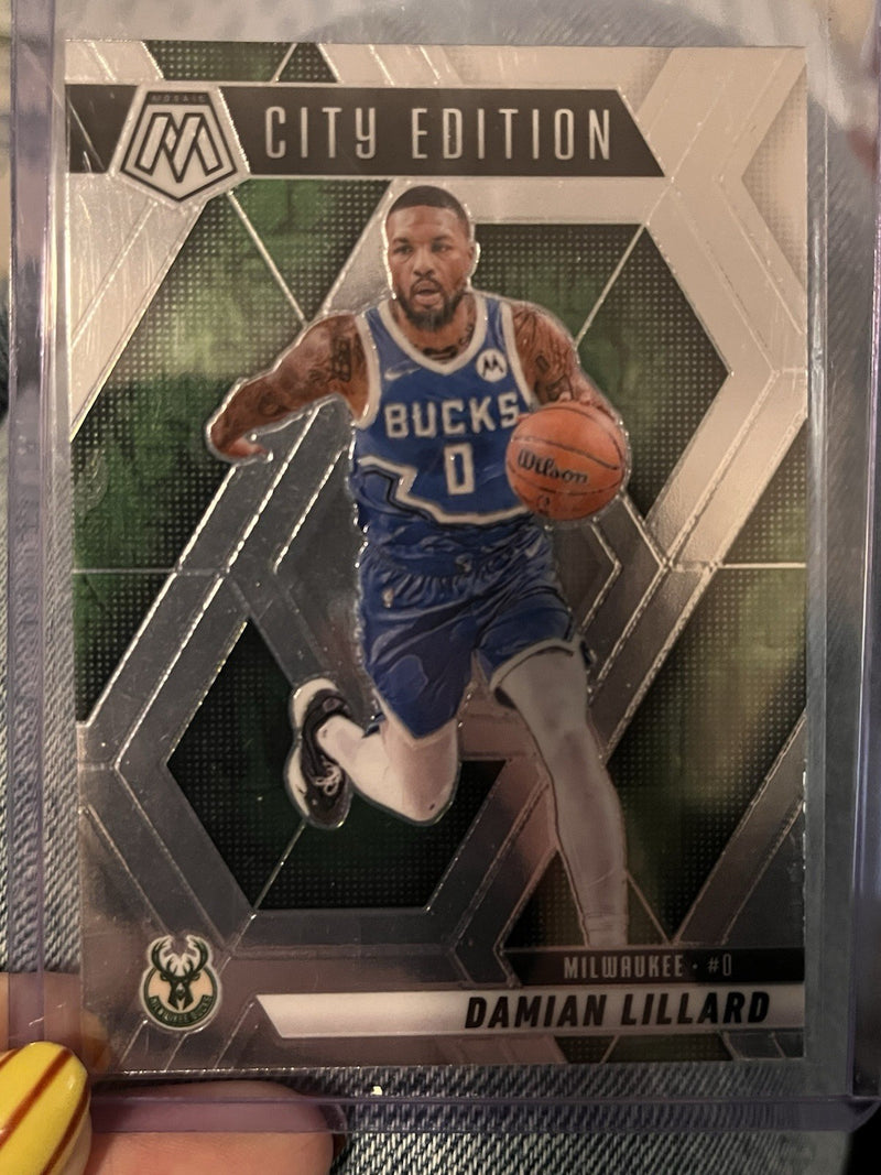 Panini Mosaic 2024-25 City Edition Insert Damian Lillard Bucks #2851