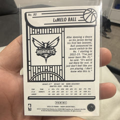 Panini LaMelo Ball Base 2022 23 Hoops Basketball Charlotte Hornets 901