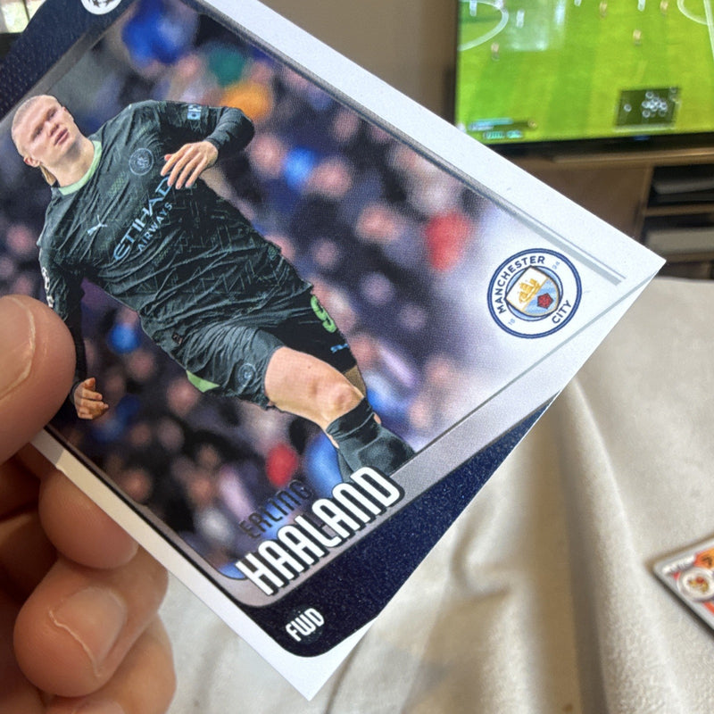 Topps UEFA Champions League Erling Haaland Man City 2026 Sticker #1813