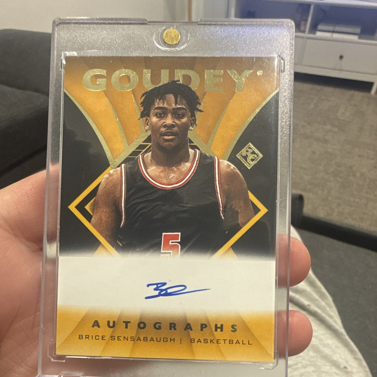 Upper Deck 2023 Goodwin Champions Goudey Auto Brice Sensabaugh GA BS Jazz0