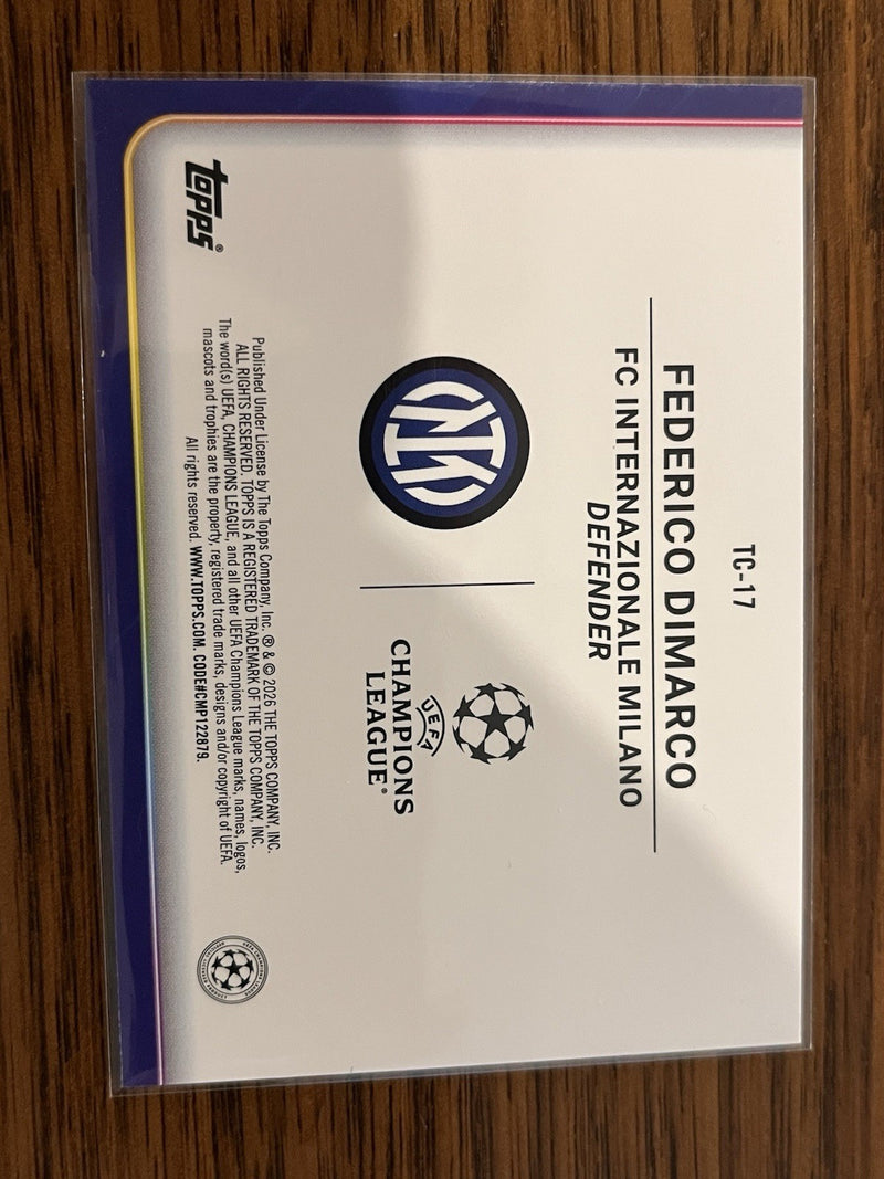 Topps Federico Dimarco Trophy Chasers TC 17 UEFA Champions League 20262