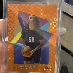 Cole Anthony Topps Finest Orange #72 141/250 23 24 Basketball0
