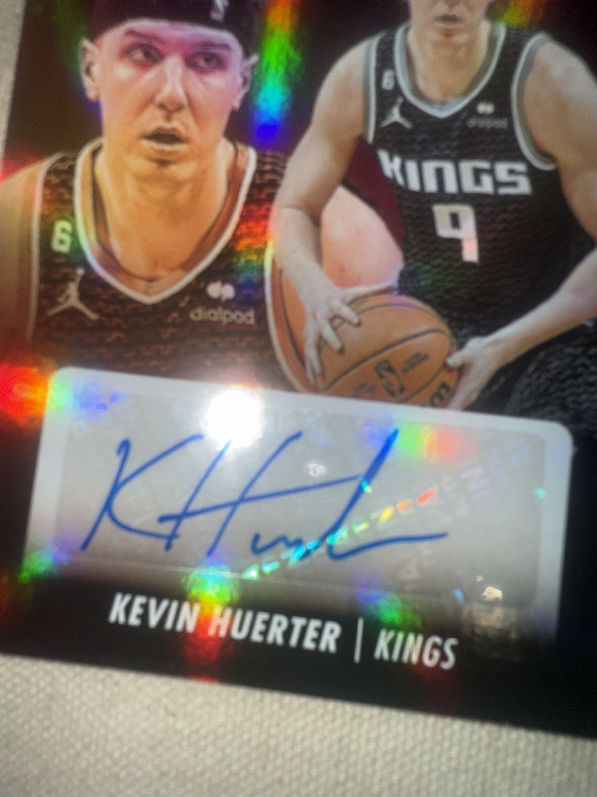 2023 24 Panini NBA Hoops Kevin Huerter Hoops Ink #HI HUE1