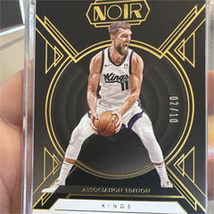 Panini Domantas Sabonis Association Edition Noir Basketball 2024-25 No.34 02/100