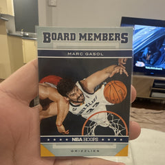 Panini 2012 NBA Hoops Board Members Insert Marc Gasol Grizzlies #80