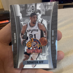 Upper Deck 2003 04 MVP SportsNut Scratch Off SN71 Tim Duncan Spurs Insert0