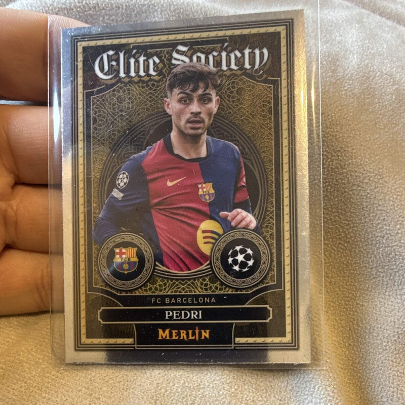 Topps Merlin UCL Elite Society Pedri FC Barcelona ES 7 Insert 2023 240