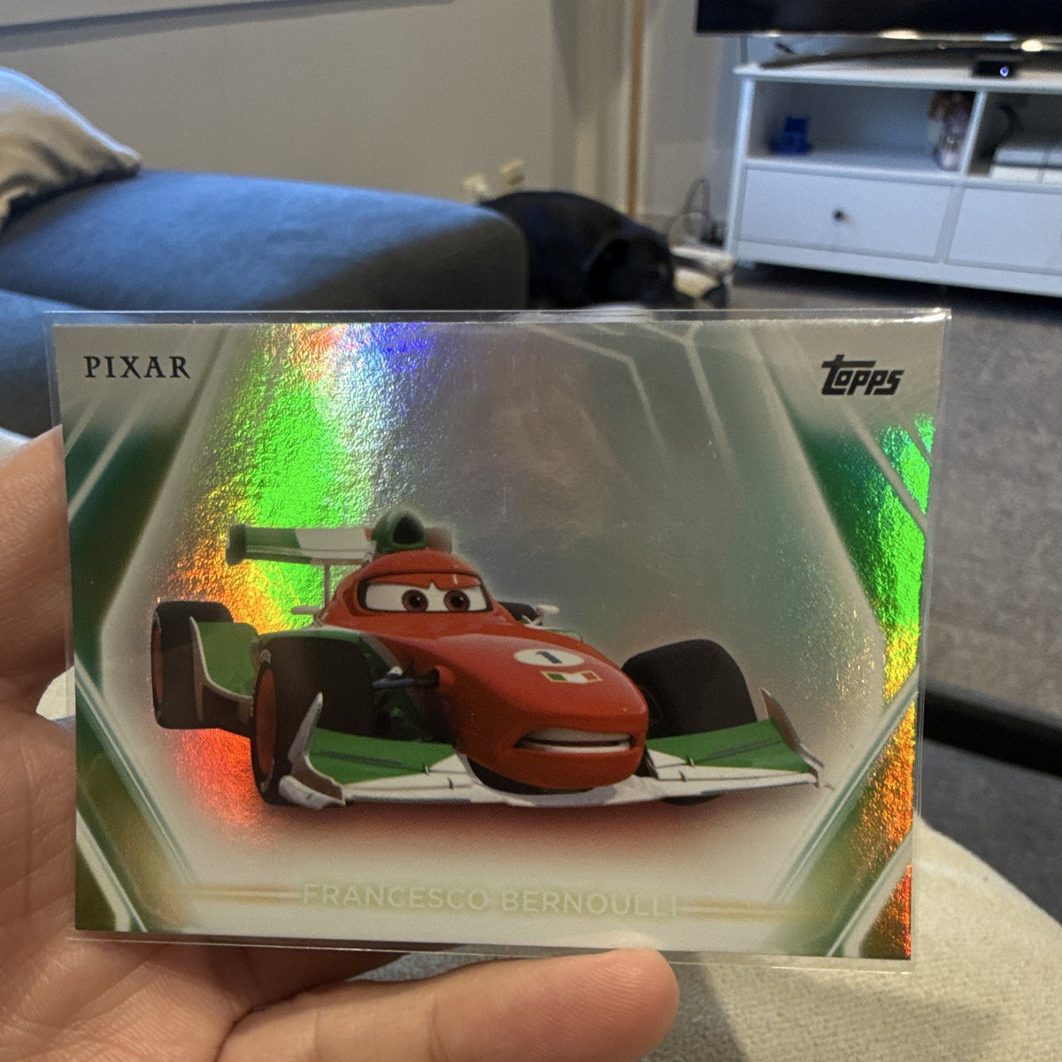 Topps Disney Pixar Chrome 2022 Francesco Bernoulli Refractor Card #940